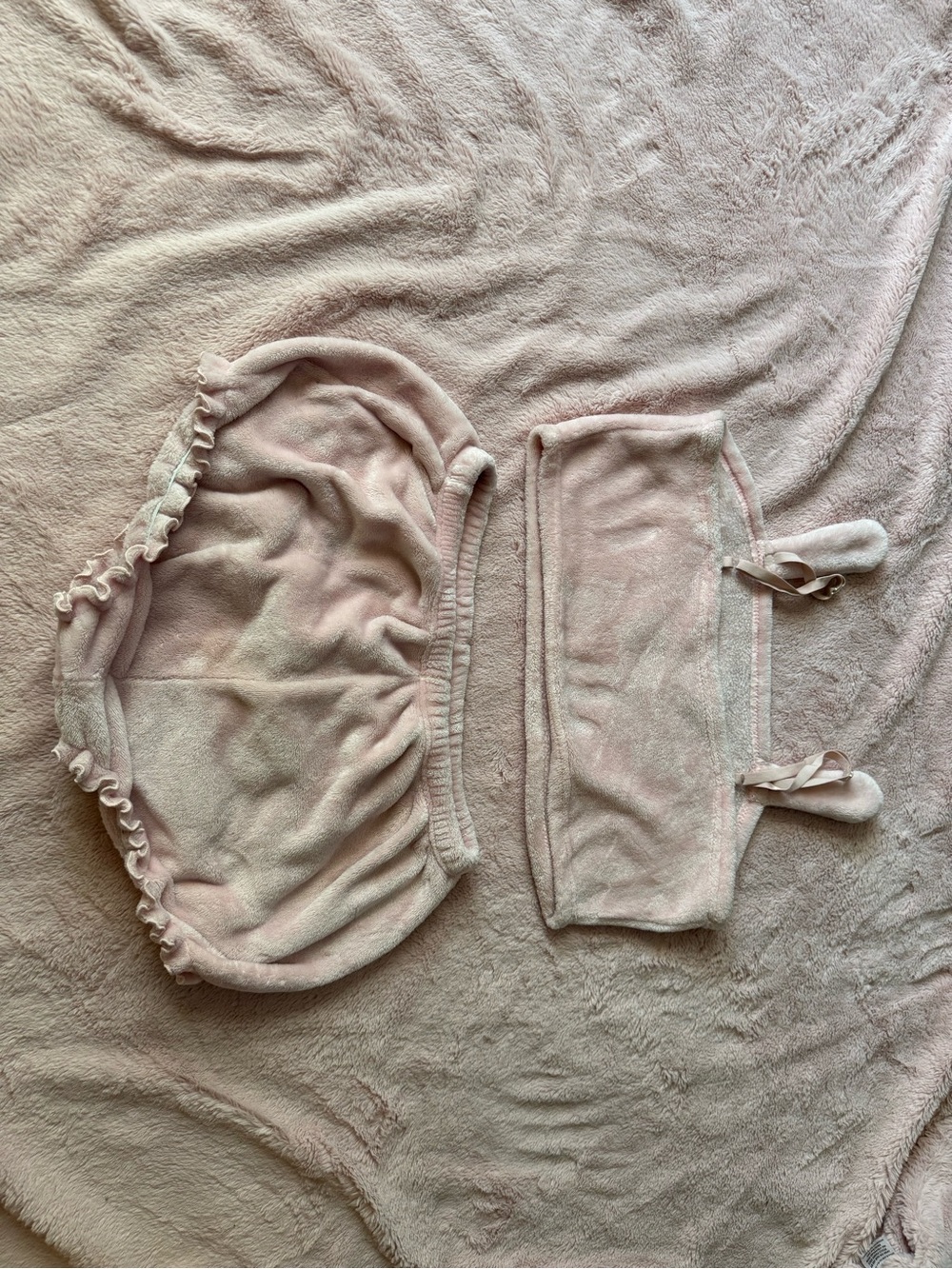 Pink Plush Pajama Set - Picture 2 of 2